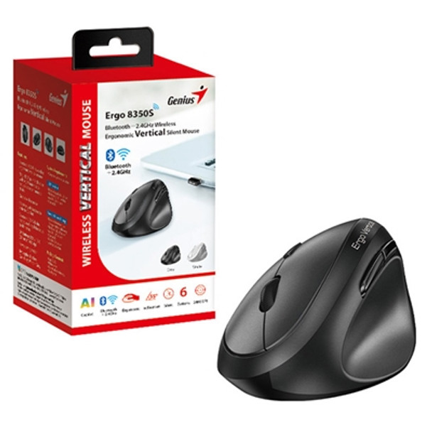 MOUSE INALAMBRICO 8350  DARK  GREY