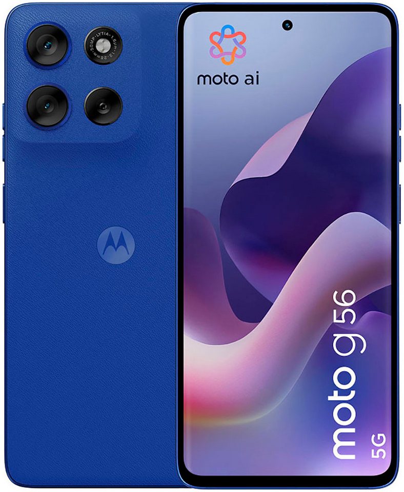 Celular Motorola Moto G56 5G 8GB 256GB IPS 120Hz Azul
