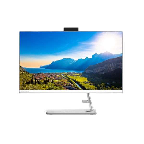 Todo en uno Lenovo IC 3 24ALC6 AMD Ryzen 5 7430U 23,8 Pulgadas FHD Memoria 16GB Estado Solido 512GB Linux Blanco - Imagen 2