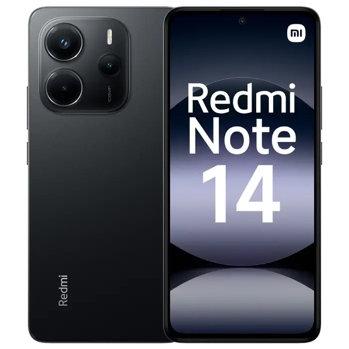 Celular Xiaomi Redmi Note 14 8GB 256GB AMOLED 120Hz Negro Ocaso