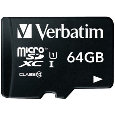 64GB Premium microSDXC Memory Card with