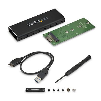 External USB 3.0 SATA M.2 SSD Enclosure