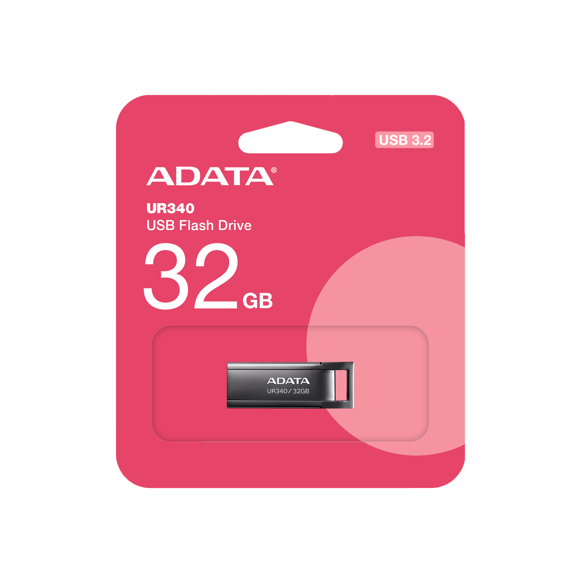 UR340 USB 3.2 32 GB BLACK METAL MEMORY
