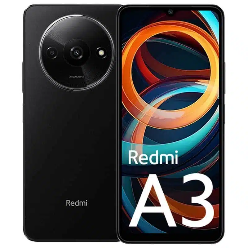 Celular Xiaomi Redmi A3 3GB 64GB HD 90Hz Negro Ocaso