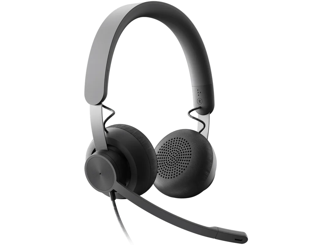 Audifonos Logitech Zone Wired- Negro