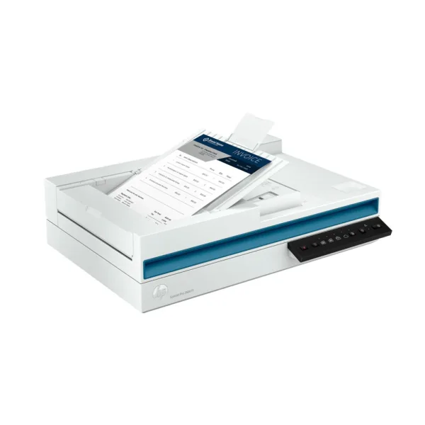 HP ScanJet Pro 2600 f1 Hasta 600 dpi (color y monocromática, ADF); Hasta 1200 dpi (color y monocromática, cama plana) Hasta 25 ppm/50 ipm (blanco y negro, gris, color, 300 dpi)Ciclo de trabajo diario recomendado: 1500 páginas (ADF) - Imagen 2