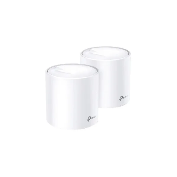 Router TPLINK  Sistema WiFi 6 en malla para todo el hogar AX3000 Paquetes de dos
